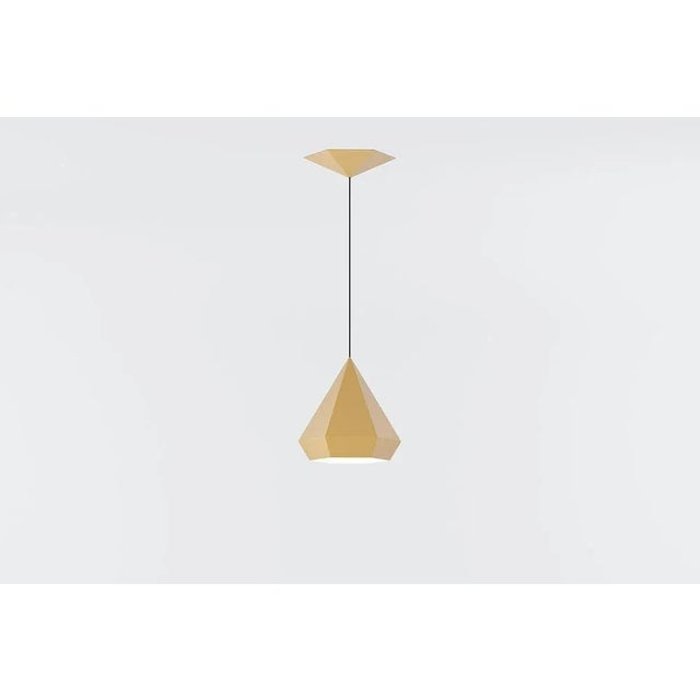 Graphite Grey Diamond Pendant by Sebastian Scherer For Sale - Image 4 of 6