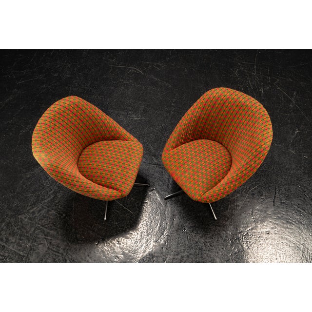 Vintage Swivel Lounge Chairs, 1970s, Set of 2 For Sale - Image 18 of 18