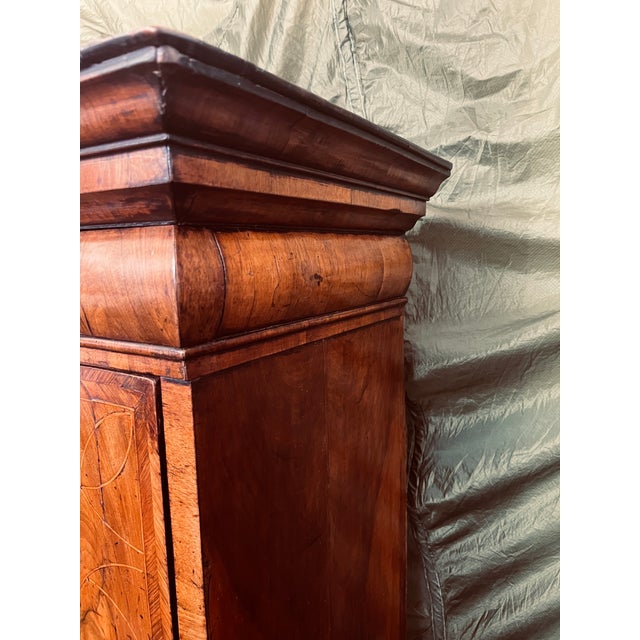 Early 18th Century William & Mary / Early 18th Century Inlaid Walnut Escritoire For Sale - Image 5 of 12