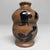 Black Vintage Dark Blue Glazed Ceramic Vase, Italy, 1990s For Sale - Image 8 of 17
