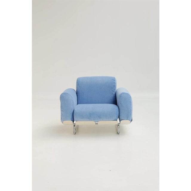 Senzafine Lounge Chairs by Eleonore Peduzzi Riva for Zanotta, 1980s, Set of 2 For Sale - Image 6 of 16