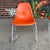 Mid-Century Modern Orange Eames Shell Chairs for Herman Miller For Sale - Image 3 of 12