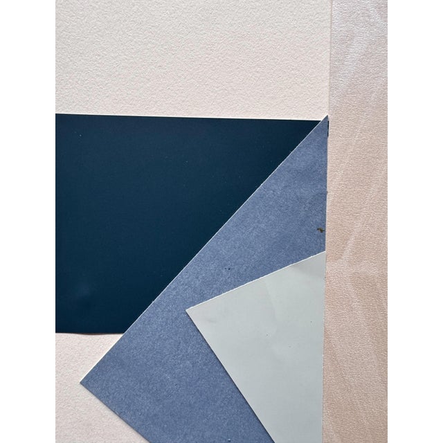 2020s "Rhythm Replaces Reason 2" Original Mixed-Media Collage on Paper by Zac Woodiel For Sale - Image 5 of 9