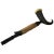 1970s Pipe Made From Deer Antler, Hide and Resin For Sale - Image 5 of 5