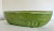 Mid 20th Century F. P. Usa Green Pottery Glazed Oval Bowl For Sale - Image 9 of 12