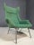 Green Shell Armchair, Czechoslovakia, 1960s For Sale - Image 8 of 12