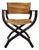 Restoration Hardware French Leather Director’s Armchair For Sale