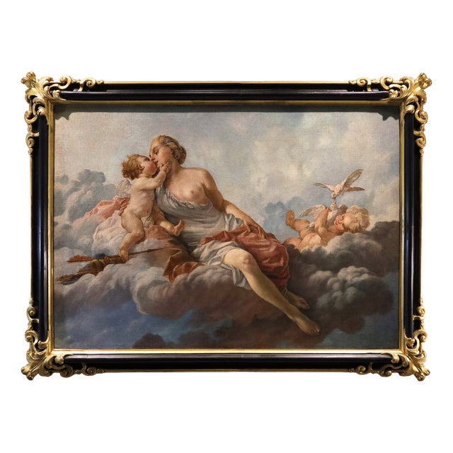 Noël Hallé, Venus and Cupid, 1760, Oil on Canvas For Sale