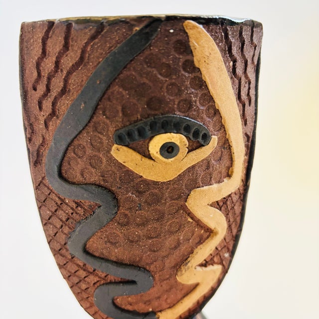 Late 20th Century Art Pottery Vase, Signed Susan For Sale - Image 5 of 10