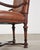 Pair of Louis XIII Baroque Style Mahogany Leather Armchairs For Sale - Image 16 of 18