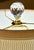 Crystal and Gold Toned Vintage Table Lamp For Sale - Image 9 of 12