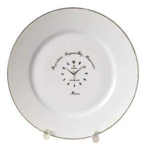 Vintage Omega Wristwatch Advert Ashtray from La Porcelaine De Baudour, 1960s