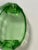 Boho Chic Vintage Bohemian Green Crystal Small Ashtray For Sale - Image 3 of 4