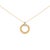 A luminous circle of confidence, this bold pendant celebrates modern elegance with a sculptural open design: three stacked...