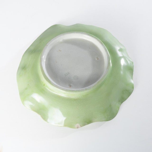 Antique Lettuce Ware Dishes - 8 pcs For Sale - Image 12 of 18