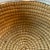 Tan Handwoven Coil Basket With Metal Band 12" For Sale - Image 8 of 9