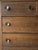Antique Oak 4 Drawer Dresser Chest With Brass Pulls For Sale In Las Vegas - Image 6 of 10