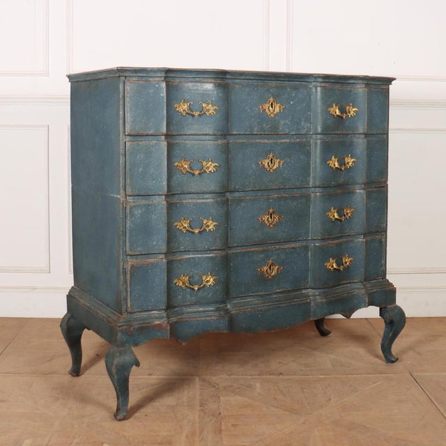 Antique Danish Chest of Drawers For Sale - Image 9 of 10