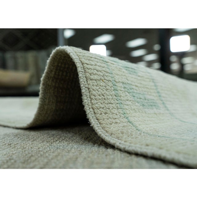 Textile Turkish Oushak Rug 9'2" x 12'5" #19354 For Sale - Image 7 of 8