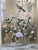 Champagne 26" X 68" /Panel, Handpainted Chinoiserie on Champagne Metallic Leaf ( No Frame) For Sale - Image 8 of 10