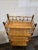 Yellow Burnt Bamboo Ball Finals 4 Shelf Etagere Victorian Bookcase For Sale - Image 8 of 9