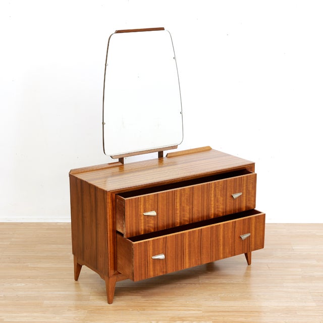 Mid-Century Modern 1960s Mid Century British Design Vanity Dresser For Sale - Image 3 of 10