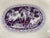 Very hard to find large platter. Lovely Elsmore & Forster with the Vaquero pattern in purple and tan - Measurements are in...