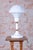 Mid-Century Table Lamp in Brass, Steel and Glass, Czech, 1960s For Sale - Image 4 of 10