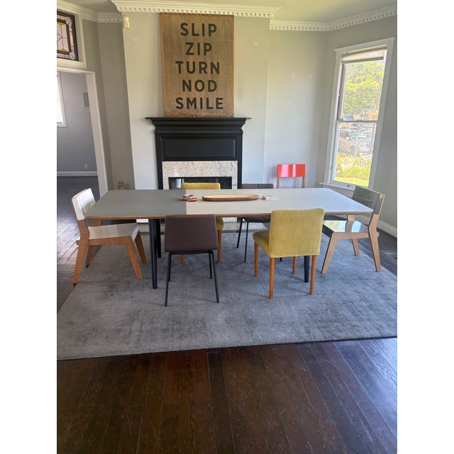 Custom-Made Color Block Conference Table/Kitchen Table For Sale - Image 4 of 4
