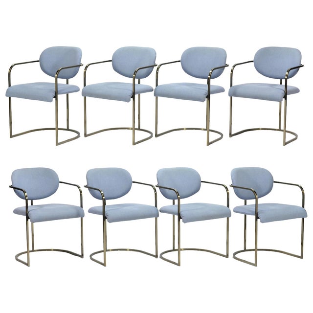 Mid-Century Modern Set of Four or Eight Armchairs by Design Institute America For Sale - Image 3 of 13