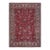 1970s Vintage Persian Handmade Wool 8x11 Red Area Rug For Sale