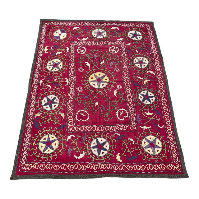 Antique Central Asian Suzani For Sale