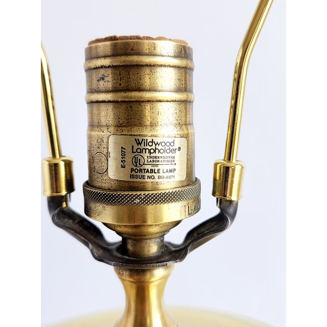 Vintage Wildwood Palm Beach Style Table Lamps - A Pair For Sale - Image 12 of 12