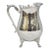 Vintage Kent Silversmiths Silver Plated Bulbous Victorian Footed Water Pitcher For Sale