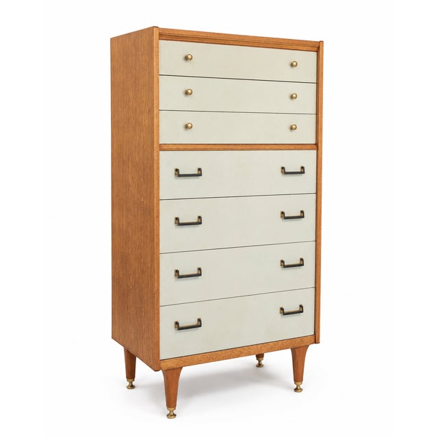 Mid-Century Oak Chest of Drawers by E Gomme for G Plan, 1950s For Sale - Image 13 of 13