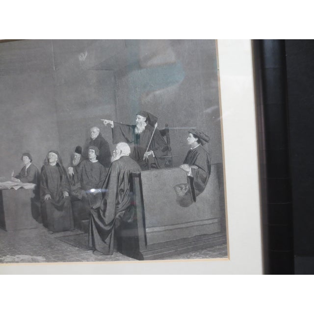 Antique Book Plate of the Inquisition For Sale - Image 4 of 6