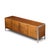 Alexis Yermakov for Stow & Davis Electra Series Mid Century Walnut and Chrome Credenza For Sale - Image 10 of 10