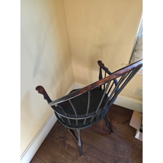 American American Hoopback Windsor Chair Historical Copy by D. R. Dimes For Sale - Image 3 of 15