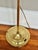 Late 20th Century Late 20th Century Hollywood Regency Polished Brass Adjustable Height Pharmacy Floor Lamp With Hooded Shade For Sale - Image 5 of 12