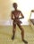Antique Mid 19th Century Carved Wood Articulated Artists Mannequin Lay Figure Model For Sale - Image 9 of 12