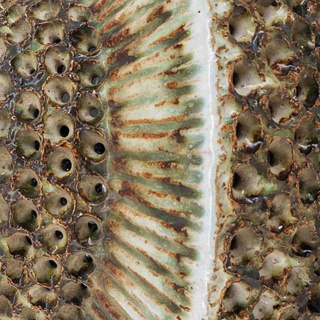 Round Ceramic Wall Light in the style of Axella, Denmark, 1970s For Sale - Image 10 of 15