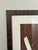 Mid-Century Modern Natural Curiosities Sepia Botanical Study Print in Dark Wood Frame For Sale - Image 3 of 5