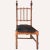 French Bobbin Wood Turned Barley Twist and Leather Chair, 1850s For Sale - Image 11 of 14