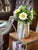 A magnificent, exceptionally substantial 64-ounce vintage silver teapot accent vessel by Reed & Barton, custom-produced...