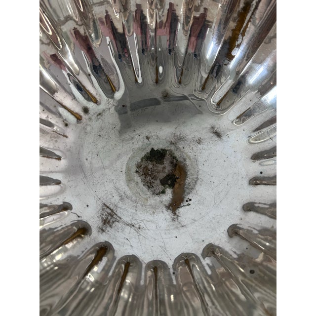 Oversized Mottaheda Winterthur Silver Plated Montieth/Punch Bowl For Sale - Image 11 of 12