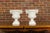 Pair of Blanc de Chine Midcentury Urns with Rams Heads and Ivy Leaves For Sale - Image 10 of 12