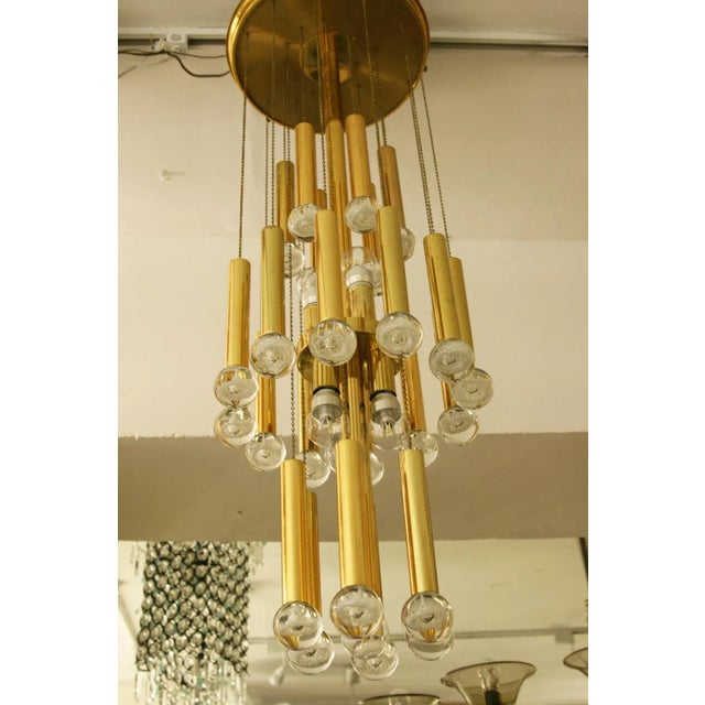 Chandelier by Gaetano Sciolari, 1970s For Sale - Image 6 of 7