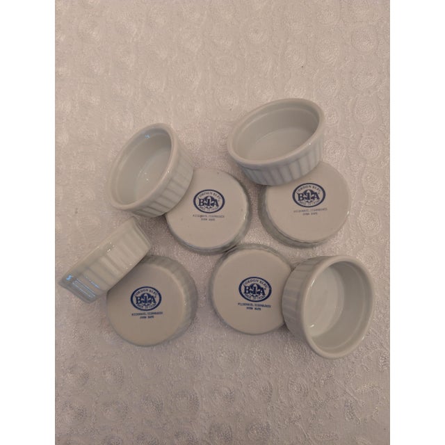 Bia Cordon Bleu 2-Ounce Porcelain Ramekins, Set of 8 For Sale - Image 4 of 8