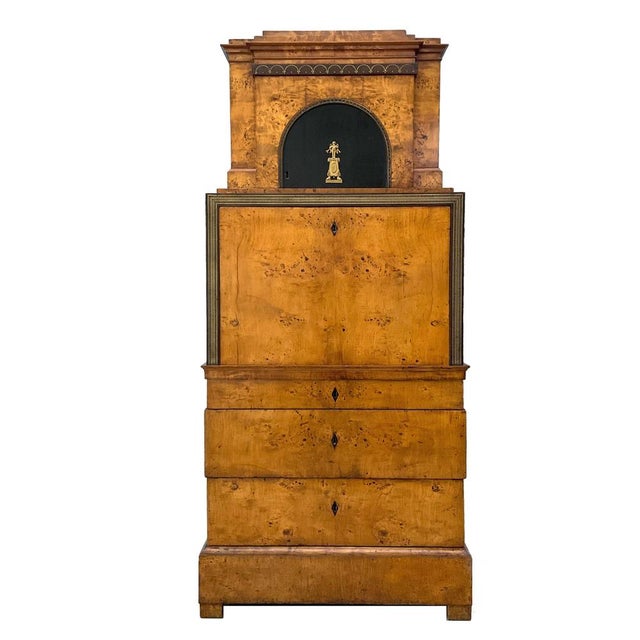 Empire Secretary from the Workshop of Adolph Friedrich Voigt, Berlin, 1810s For Sale - Image 5 of 5