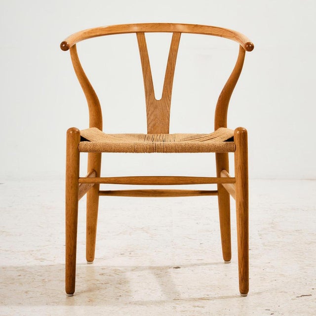 Wishbone Chair by Hans J. Wegner for Carl Hansen & Søn, 1960s, Set of 6 For Sale - Image 6 of 18